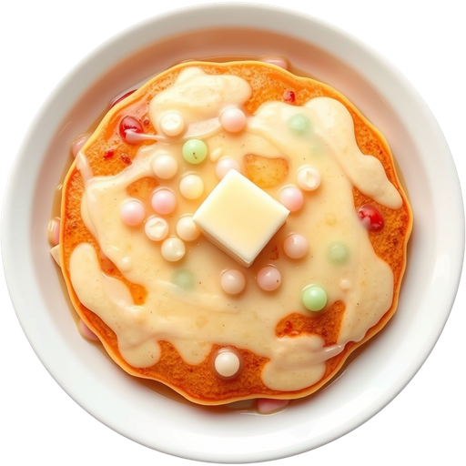 Boba Air Pancake dish