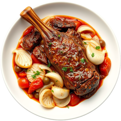 Lamb Shank Combo dish