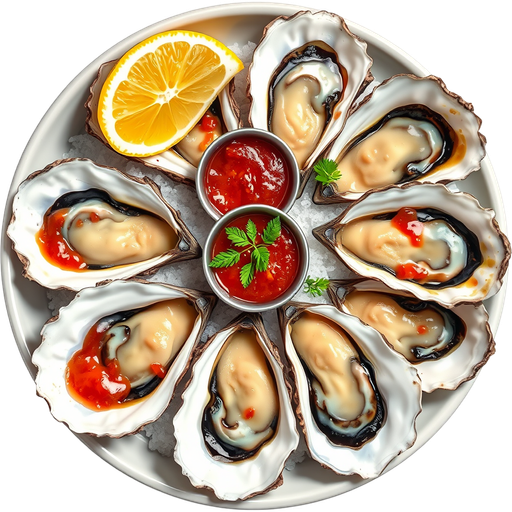 Daily Chefs Selection of Oysters dish