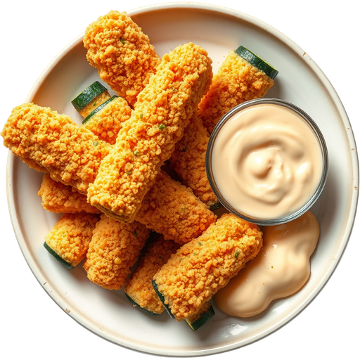 Fried Zucchini Sticks dish