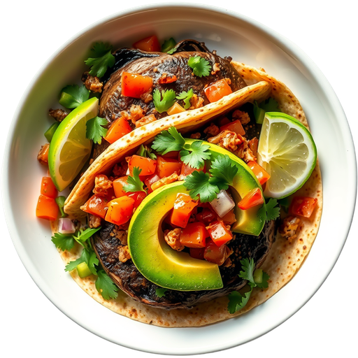 Portobello Taco dish