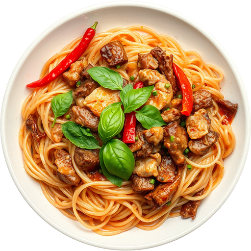 Drunken Noodles dish