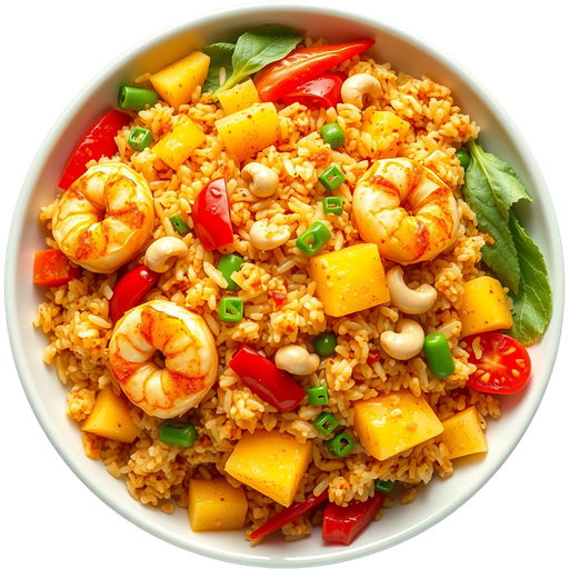 Pineapple Fried Rice dish