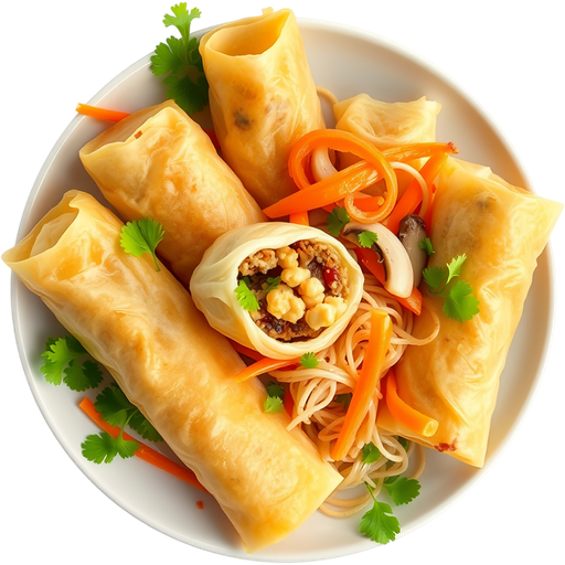 Vietnamese Egg Rolls dish