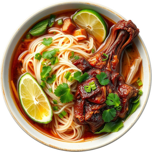 Oxtail Pho dish