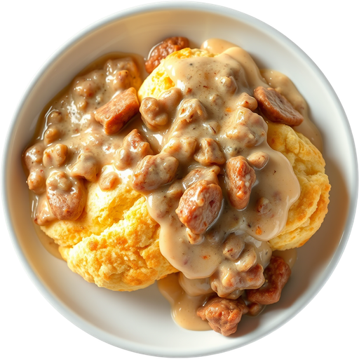 Biscuits & Gravy dish