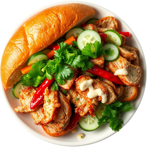 Banh Mi Saigon dish