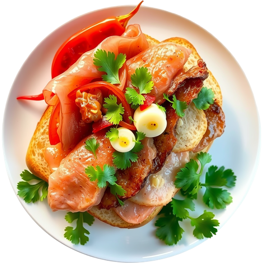 Dac Biet Special Sandwich dish