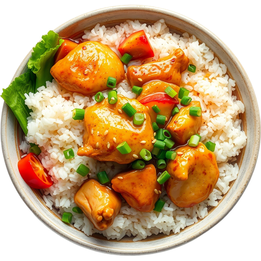 Chicken and Rice Bowl dish
