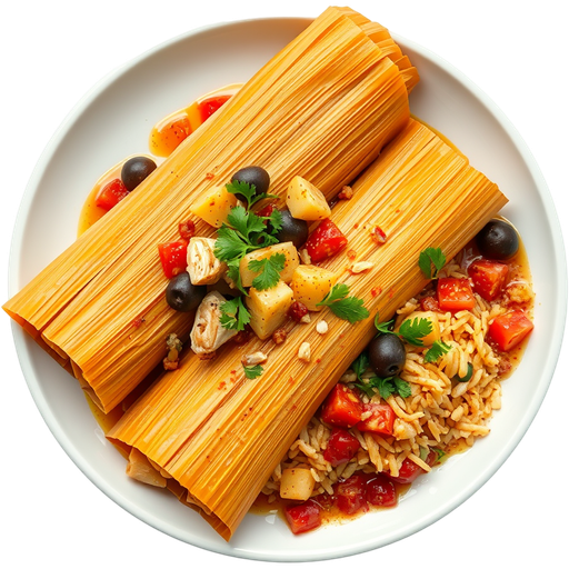 Salvadoran Tamales dish
