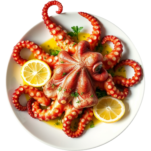 Octopus Appetizer dish