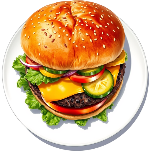 Classic Burger dish