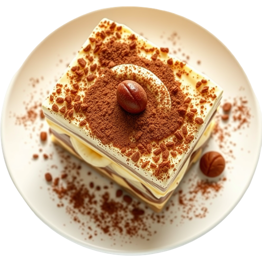 Tiramisu dish
