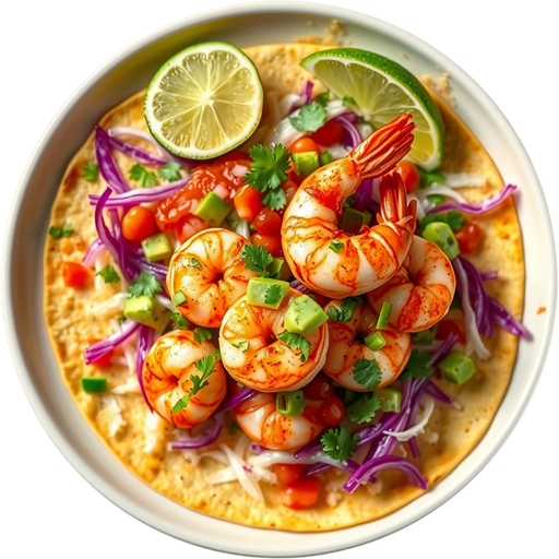 Shrimp Taco dish
