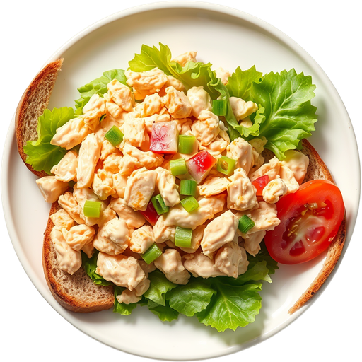 Healthy Chicken Salad Sandwich dish
