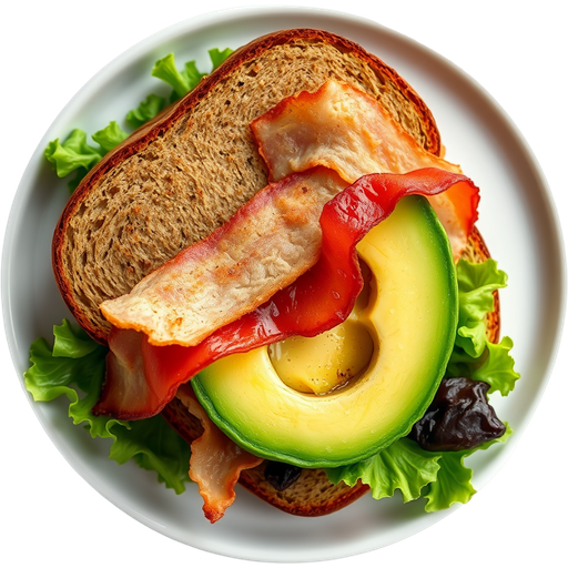 Turkey Bacon Avocado Sandwich dish