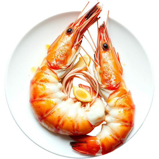 Shrimp Head Off dish