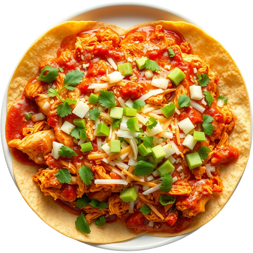 Chicken Enchilada dish