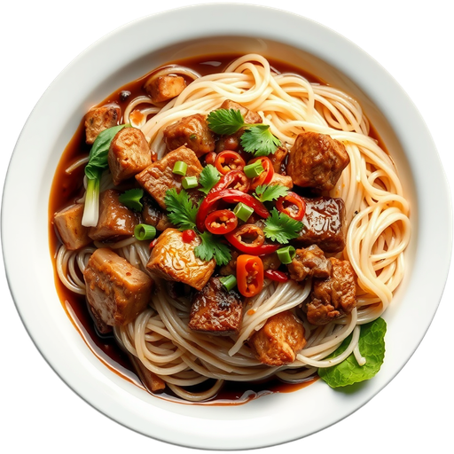 Thai Boat Noodles dish