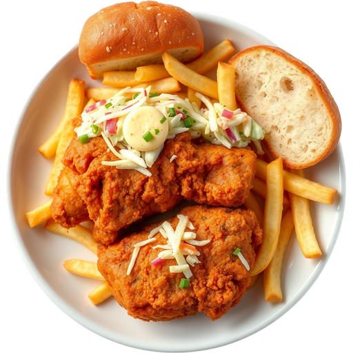 Fried Chicken Set dish