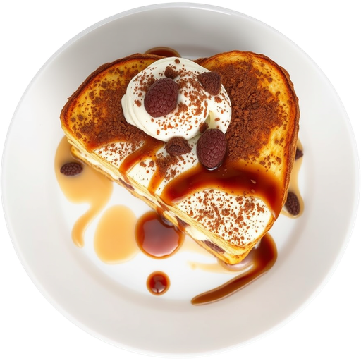 Tiramisu French Toast dish