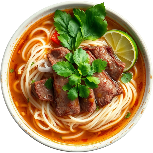Pho Tai Rare Steak dish