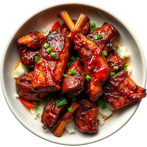 Grilled Spareribs dish