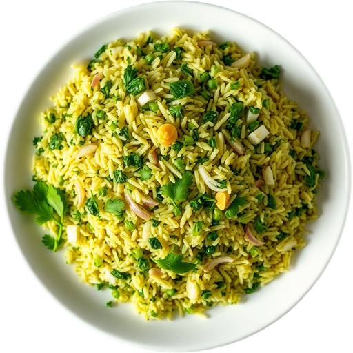 Green Rice dish