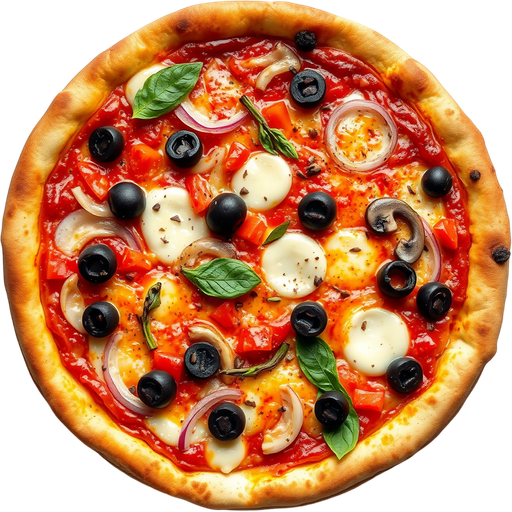 Vegetarian Pizza dish