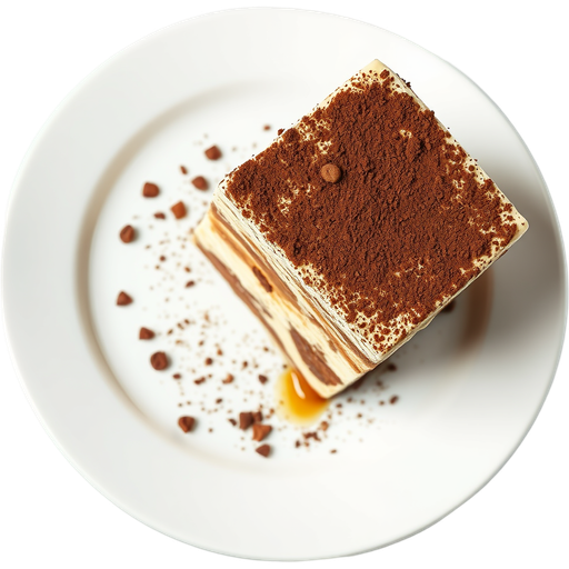 Tiramisu dish