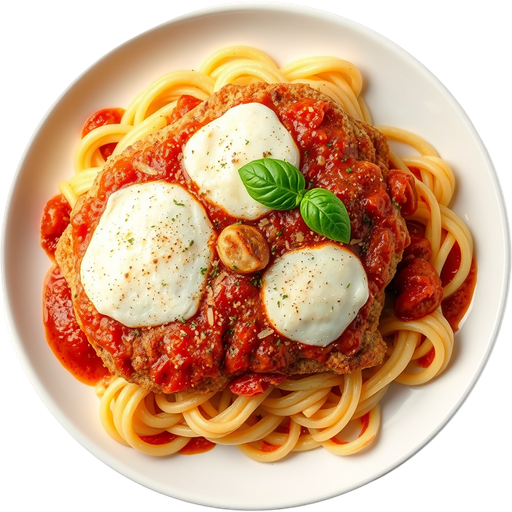 Veal Parmesan dish
