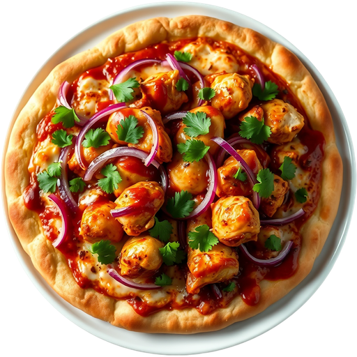BBQ Chicken Pizza dish
