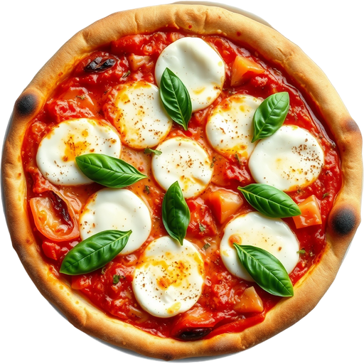 Margherita Pizza dish