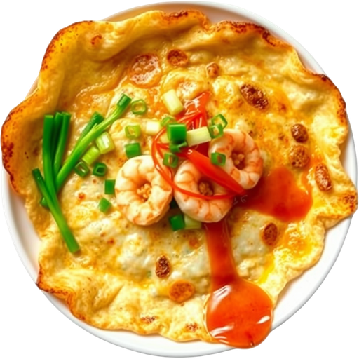 Seafood Pancake dish
