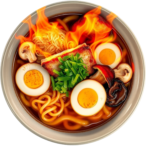 Blaze Tonkatsu Ramen dish