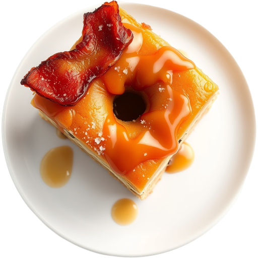 Bacon Maple Bar dish