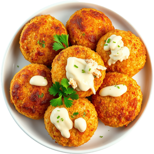 Crab Croquettes dish