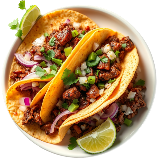 Carne Asada Street Tacos dish