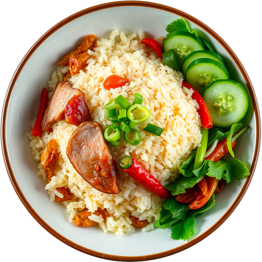 Rice with Pork dish