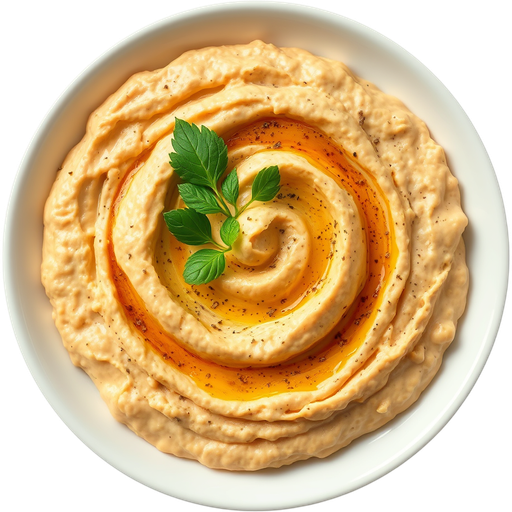 Cannellini Bean Hummus dish