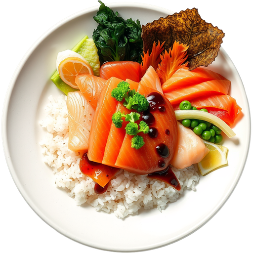 Chirashi Dinner dish