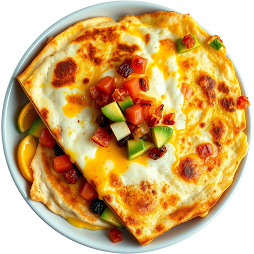 Breakfast Quesadilla dish