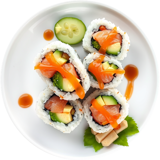 Yuzu Ponzu Roll dish