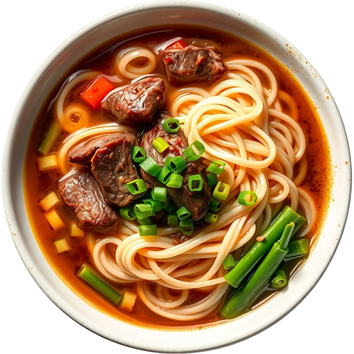 Beef Udon Soup dish