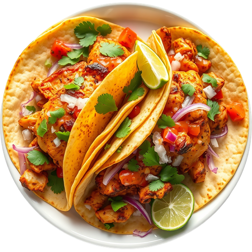 Chicken Street Tacos dish