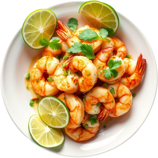 Tequila Shrimp dish
