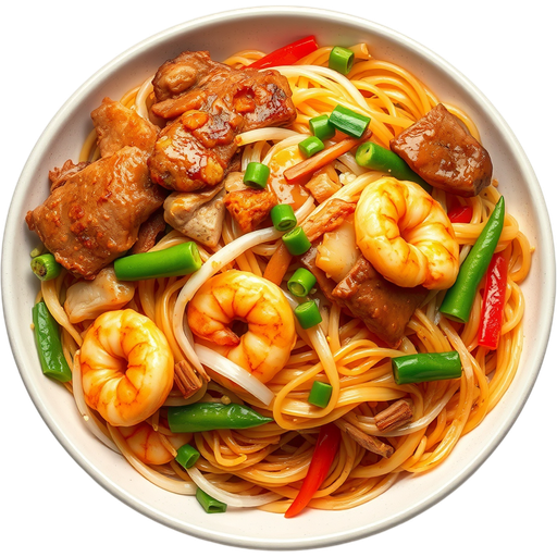 Combination Chow Mein dish