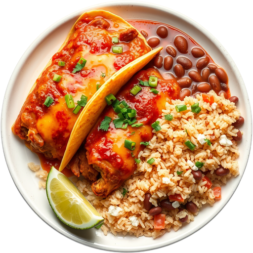 Enchilada Combo dish
