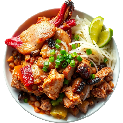 Sisig and Lechon dish