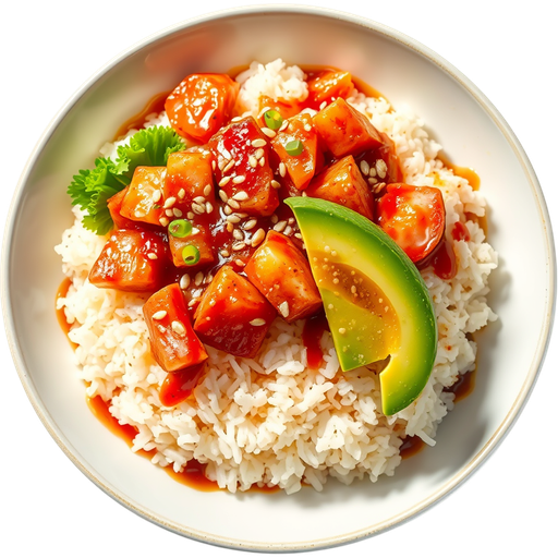 Crispy Rice Spicy Tuna dish